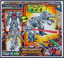 Ultron Primeval & T-Rex from Mech Strike - Mechasaurs - Deluxe manufactured by Hasbro [Front]