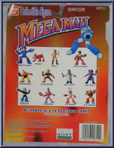 Eleckman & Rush from MegaMan - 2" Figures manufactured by Bandai [Back]
