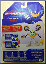 Air Man from MegaMan Fully Charged - Basic Series manufactured by Jakks Pacific [Back]