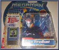 Grave VirusBeast from MegaMan NT Warrior - 2" Scale manufactured by Mattel [Front]