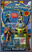 NumberSoul from MegaMan NT Warrior - Doublesoul Deluxe manufactured by Mattel [Front]