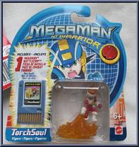TorchSoul from MegaMan NT Warrior - 2" Scale manufactured by Mattel [Front]