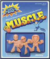 Mega Man / Ice Man / Sniper Joe from MegaMan - M.U.S.C.L.E. manufactured by Super7 [Front]