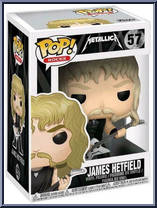 James Hetfield from Metallica - Pop! Vinyl Figures manufactured by Funko [Front]