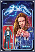 Cliff Burton from Metallica - ReAction Figures manufactured by Super7 [Front]
