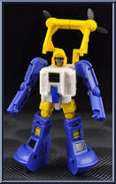 Hover and Bomber from Microbot Series - Basic Series manufactured by Maketoys [Loose]