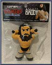 Bruiser Brody from Micro Brawlers - Basic Series manufactured by ProWrestlingTees [Front]