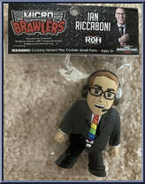 Ian Riccaboni from Micro Brawlers - Basic Series manufactured by ProWrestlingTees [Front]