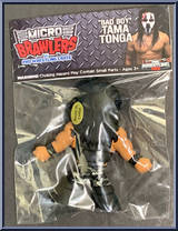 Bad Boy Tama Tonga from Micro Brawlers - Basic Series manufactured by ProWrestlingTees [Back]