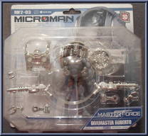 Divemaster Roberto from Microman - Master Force manufactured by Takara [Front]