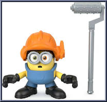 Bob (with Roller) from Minions - Rise of Gru - Imaginext manufactured by Fisher-Price [Loose]