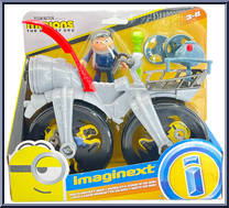 Gru's Rocket Bike from Minions - Rise of Gru - Imaginext manufactured by Fisher-Price [Front]