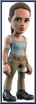 Lara Croft from Minix - Tomb Raider manufactured by Minix [Loose]
