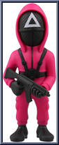 Masked Soldier (Triangle) from Minix - Squid Game manufactured by Minix [Loose]