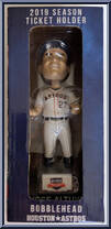 Jose Altuve (2019 Season Ticket Holder) (Houston Astros) from MLB - Stadium Giveaways - Bobbleheads manufactured by Unknown [Front]