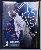 Justin Verlander (Houston Astros) from MLB - Stadium Giveaways - Bobbleheads manufactured by Unknown [Back]