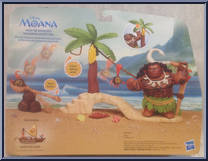 Maui the Demigod's Kakamora Adventure from Moana - Adventure Playsets manufactured by Hasbro [Back]