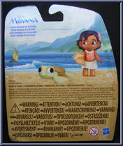 Young Moana & Sea Turtle from Moana - Basic Series manufactured by Hasbro [Back]