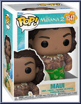 Maui (Fish Hook) from Moana 2 - Pop! Vinyl Figures manufactured by Funko [Front]