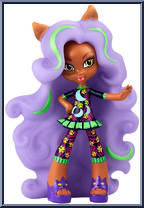 Clawdeen Wolf (Purple Hair) Action Figure