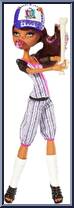 Clawdeen Wolf from Monster High - Ghoul Sports manufactured by Mattel [Loose]