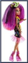 Clawdeen Wolf (Monstrous Hair Ghouls) from Monster High - Electrified manufactured by Mattel [Loose]