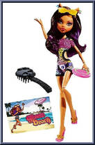 Clawdeen Wolf from Monster High - Gloom Beach manufactured by Mattel [Loose]