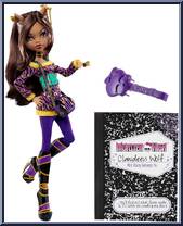 Clawdeen Wolf from Monster High - Back to School manufactured by Mattel [Loose]