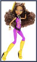 Clawdeen Wolf from Monster High - Music Festival manufactured by Mattel [Loose]