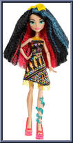 Cleo de Nile (Hair-Raising Ghouls) from Monster High - Electrified manufactured by Mattel [Loose]