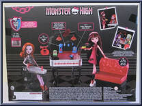Die-ner (Draculaura / Operetta) from Monster High - Playsets manufactured by Mattel [Back]