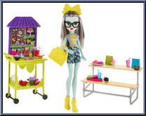 Frankie Stein (Lunch Set) from Monster High - School Spirit manufactured by Mattel [Loose]
