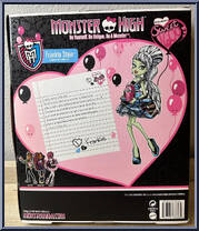 Frankie Stein from Monster High - Sweet 1600 manufactured by Mattel [Back]