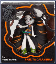 Skelita Calaveras from Monster High - Vinyl manufactured by Mattel [Front]