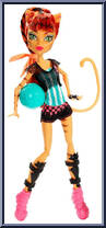 Toralei Stripe from Monster High - Ghoul Sports manufactured by Mattel [Loose]