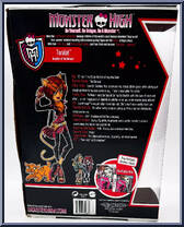 Toralei Stripe from Monster High - Campus Stroll manufactured by Mattel [Back]