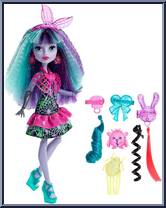 Twyla (Monstrous Hair Ghouls) from Monster High - Electrified manufactured by Mattel [Loose]