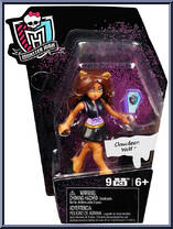 Clawdeen Wolf from Monster High - Ghouls Skullection 1 manufactured by Mega Bloks [Front]