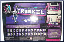 Monsterific Name Builder (Frankie Stein) from Monster High - Playsets manufactured by Mega Bloks [Back]
