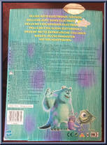 Mike Wazowski from Monsters, Inc - Plush manufactured by Hasbro [Back]