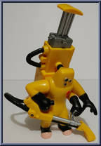 Red Alert C.D.A. Agent from Monsters, Inc - Basic Series manufactured by Hasbro [Loose]