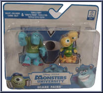 Sulley / Terri & Terry from Monsters University - Scare Pairs manufactured by Spinmaster [Front]