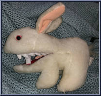 Rabbit with Big Pointy Teeth (Large) from Monty Python and the Holy Grail - Plush manufactured by Toy Vault [Loose]