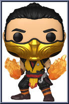 Scorpion from Mortal Kombat - Pop! Vinyl Figures manufactured by Funko [Loose]