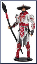 Raiden (White Hot Fury) from Mortal Kombat - Basic Series manufactured by McFarlane [Loose]