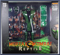 Reptile from Mortal Kombat - Basic Series manufactured by Storm Collectibles [Front]