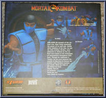 Sub-Zero (Mortal Kombat 3) from Mortal Kombat - Basic Series manufactured by Storm Collectibles [Back]