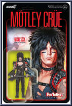 Nikki Sixx (Shout At The Devil) from Motley Crue - ReAction Figures manufactured by Super7 [Front]