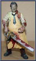 Leatherface (Bloody) from Movie Maniacs - Series 1 - Rated R manufactured by McFarlane [Loose]