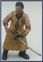 Leatherface (Extra Bloody Packaging) from Movie Maniacs - Series 1 - Rated R manufactured by McFarlane [Loose]